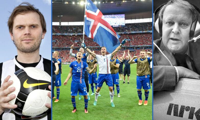 Islandsk TV-kommentator ringes ned etter galskap på direkten: - Jeg husker ingenting
