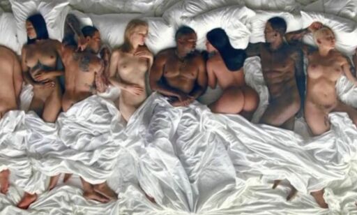 Kanye West sjokkerer med kjendis-orgie og naken Taylor Swift