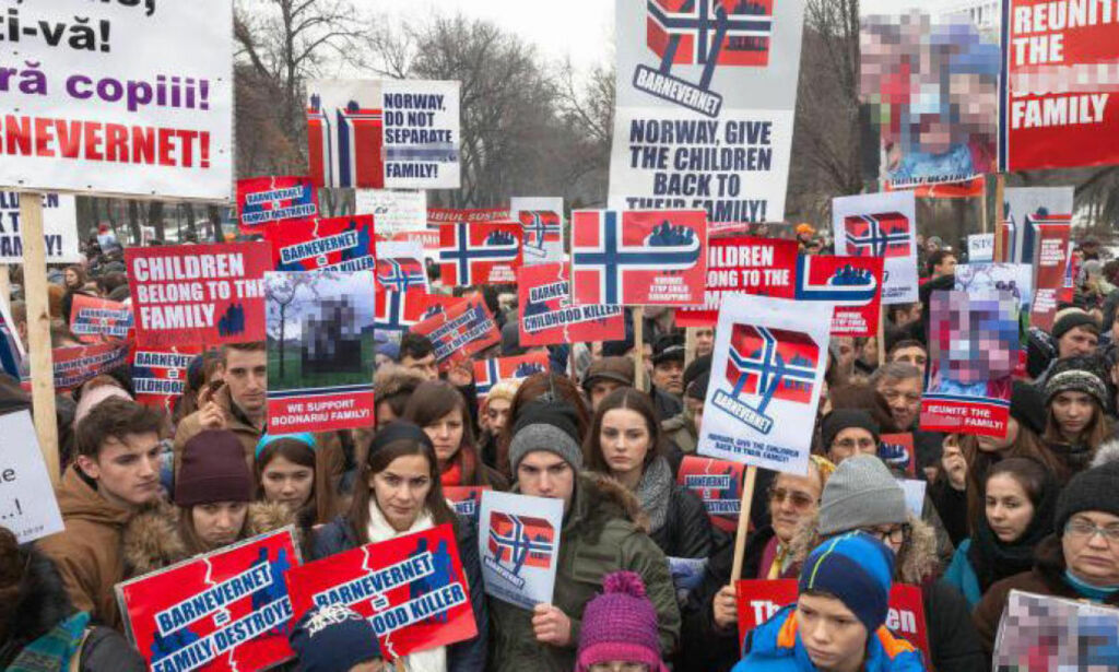 Norsk-rumensk familie ble fratatt alle sine fem barn: I dag demonstreres det mot norsk barnevern i 63 byer i 20 land