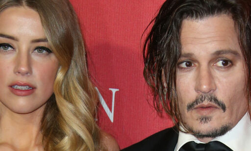 Filmet rasende Johnny Depp med mobilen
