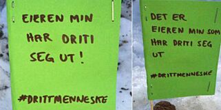 Hundeeier var dritt lei late folk. Nå får de klar beskjed