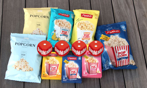 Smakstest: Det nye gourmetpopcornet
