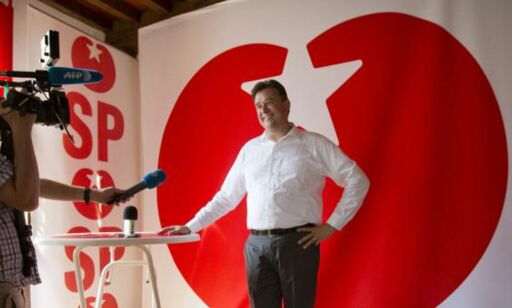 En rød tomat i Nederland