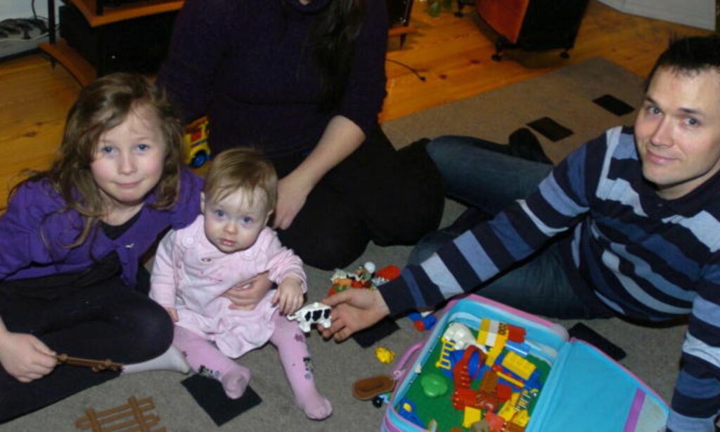 Amalie (6) og Madelen (1) er født fra hver sin livmor, men har samme mamma