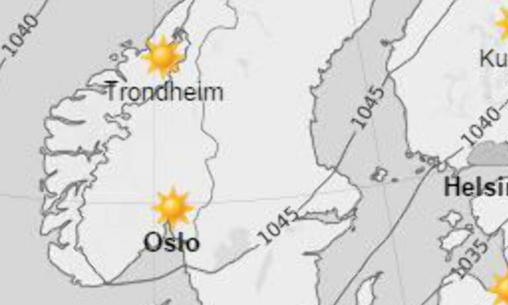 Ny høytrykksrekord: - Jeg har aldri sett noe lignende på høsten før