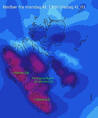 Deler av Longyearbyen er sperret av og det er innført ferdselsforbud
