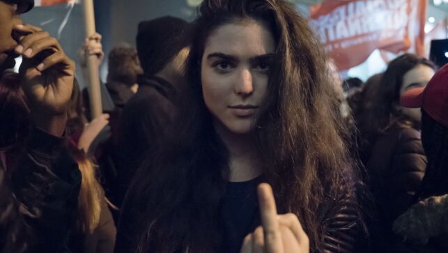 I natt møtte titusentalls opp over hele landet. Dette er de som nå raser mot Donald Trump