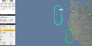 Norwegian-fly punkterte under avgang. Kontrollert nødlanding på Stavanger lufthavn Sola vellykket