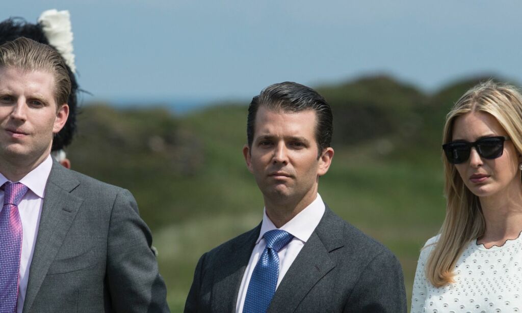 Full forvirring om Trump har spurt Det hvite hus om barna hans kan få høyeste sikkerhetsklarering