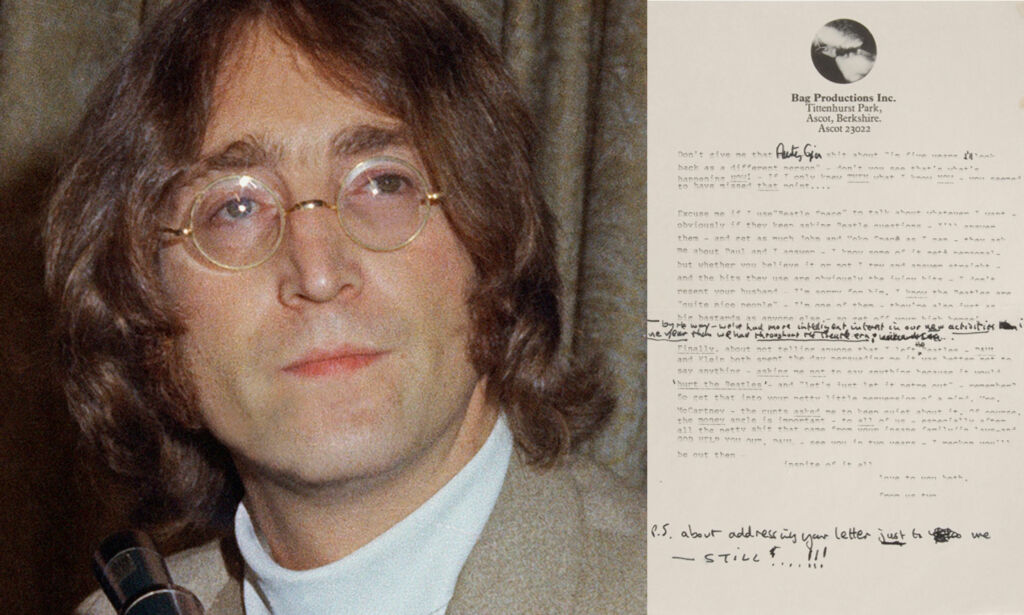 John Lennons rasende brev til McCartney solgt på auksjon: «Jeg tror ikke du er så sinnssyk, Paul?»
