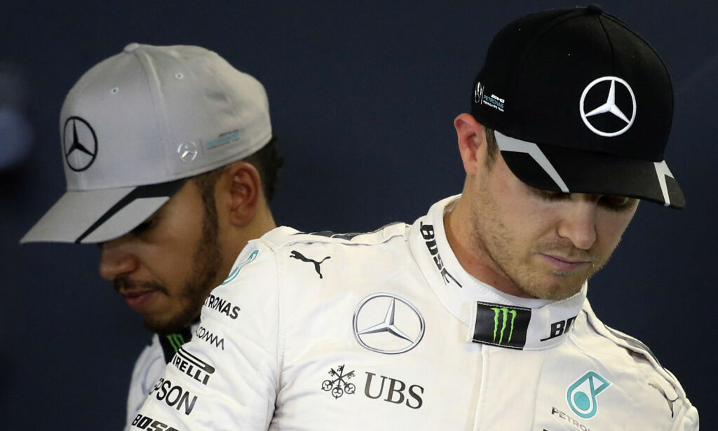 Hamilton og Rosberg var perlevenner. Nå er det isfront mellom dem