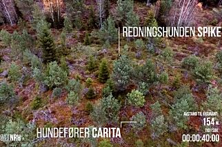 I år har de trent 600 000 timer, de leter etter savnede personer