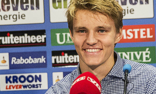Da Ødegaard ble konfrontert med stempelet, bare lo han: - Det er opp til andre