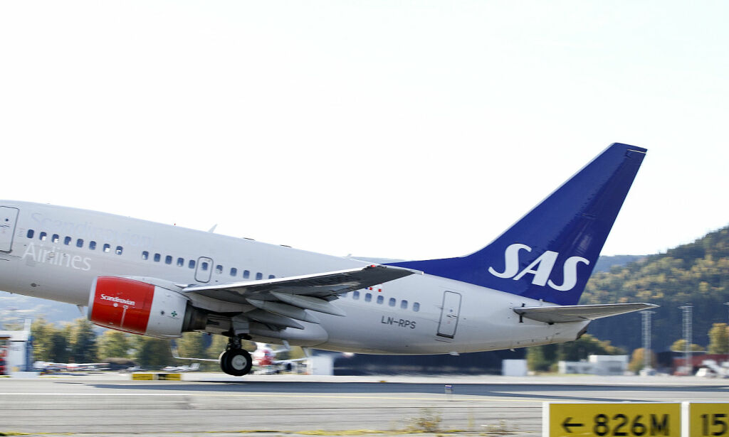 SAS: Innenriks berøres 10-15000 passasjerer av den varslede streiken