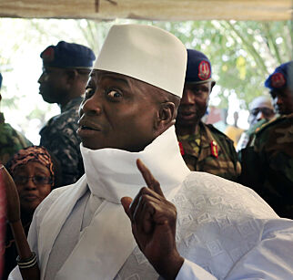 Afrikanske tropper truer med å rykke inn i Gambia
