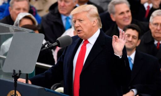 Donald Trumps første tale som president