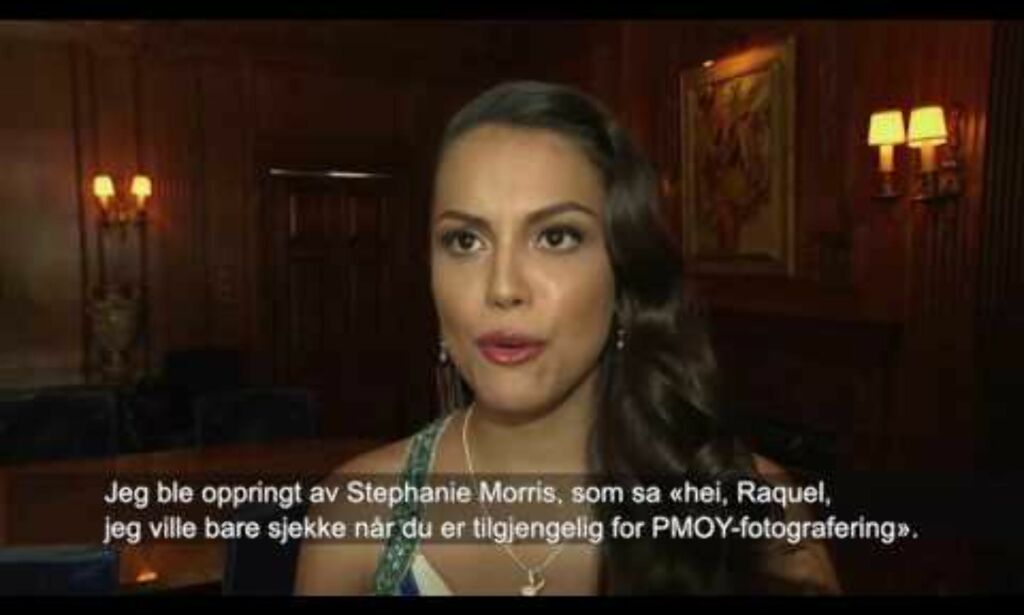 Playboy-modellen Raquel Pomplun gråt av glede da hun ble historisk