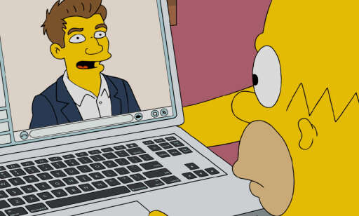 Her er Magnus Carlsen i «The Simpsons»