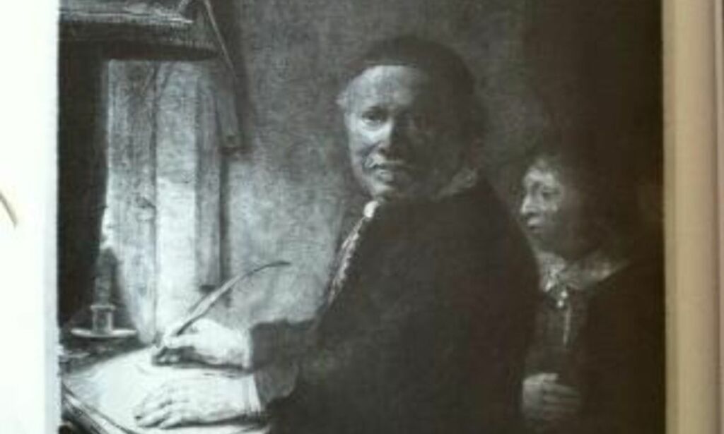 Mistet Rembrandt-bilde til 40 000 kroner i posten