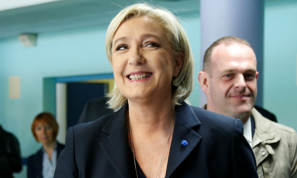 Da moren forsvant, kastet Marine Le Pen opp hver dag i halvannen måned