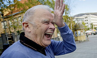 Mannen bak Oluf: - Det kan bli mykje meir hælvete av å be einn å bainnes