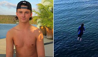 «Paradise»-Petter fikk hjernerystelse etter badestunt