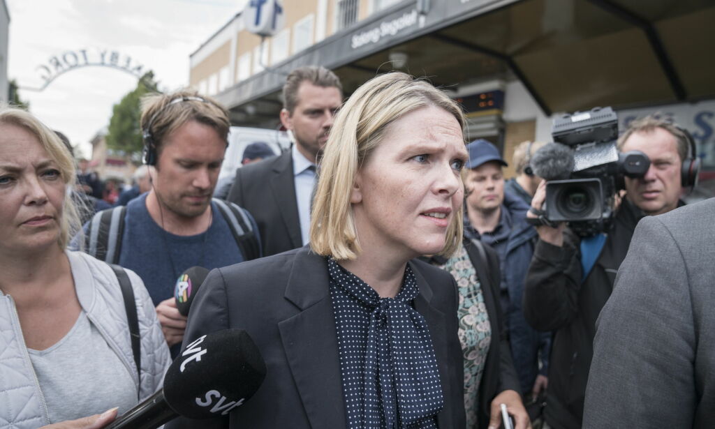 Listhaugs virker ensidig opptatt av å male skremmebilder