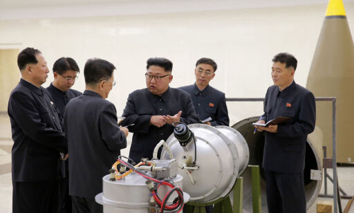 Nyhetsbyrå: Nord-Korea har utviklet en hydrogenbombe