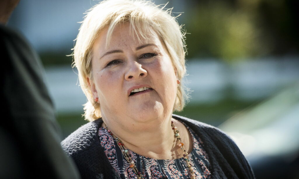 Erna Solberg nekter å gi opp drømmen. - Ikke aktuelt, svarer Hareide