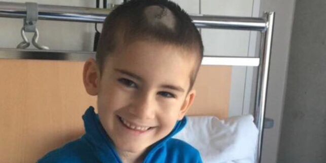 Her er Djabrail (6) like før han ved en feil fikk cellegift i hjernen og ble lagt i respirator