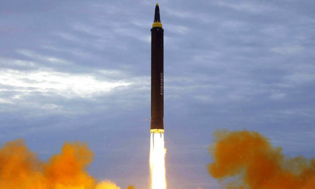 Nord-Korea har avfyrt et nytt missil over Japan