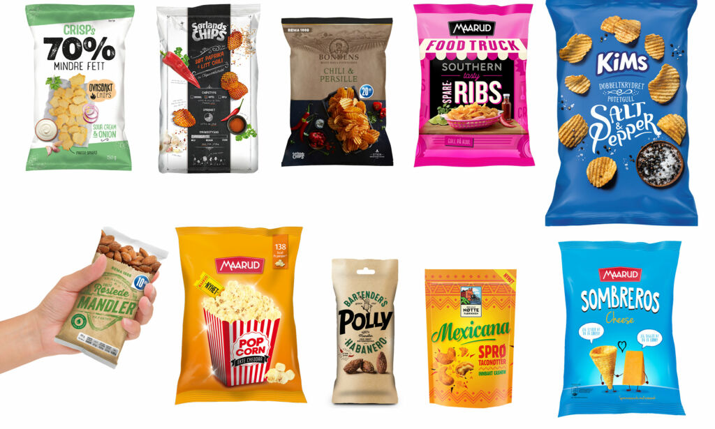 Flust å velge i: Her er høstens snacksnyheter