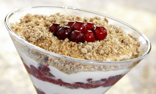 Jan Kåres desserttips: Tilslørte tyttebær