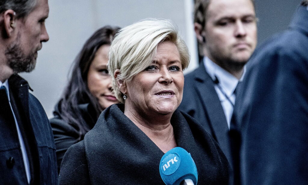 «Siv Jensen har rett til å si hva hun mener» ... Men ett sted går grensa