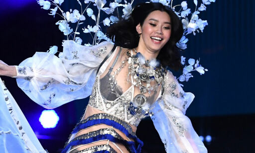 Her går det galt for Victoria's Secret-modellen Ming Xi