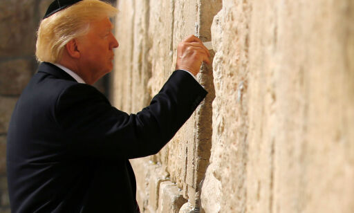 Trump anerkjenner Jerusalem som Israels hovedstad