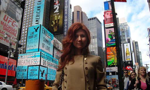 This undated image taken from the Russian social networking website "Odnoklassniki", or Classmates, shows a woman journalists have identified as Anna Chapman, who appeared at a hearing Monday, June 28, 2010 in New York federal court. Chapman, along with 10 others, was arrested on charges of conspiracy to act as an agent of a foreign government without notifying the U.S. attorney general. The caption on Odnoklassniki reads "Russia, Moscow. Left 4 dead???" (AP Photo)