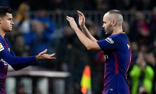 Coutinho debuterte da Messi sikret avansement
