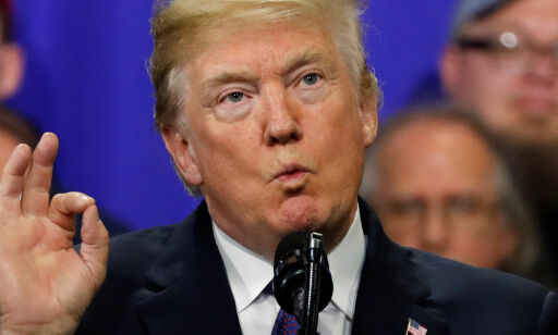 Mens Trump holdt sin skattetale, hadde børsen sitt største fall siden finanskrisen