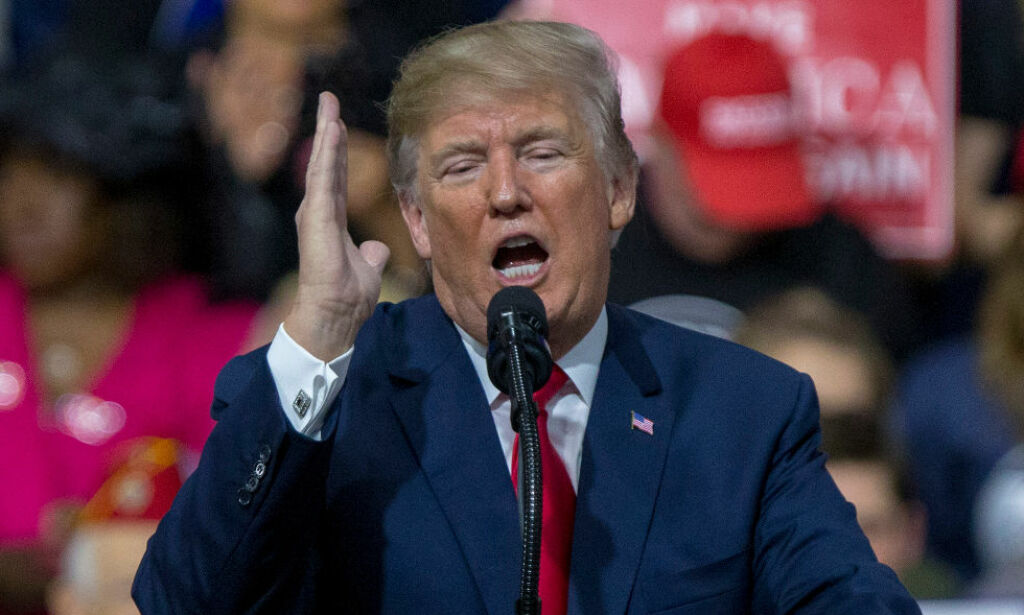 Donald Trump med nye sleivspark mot demokrater og journalister: «Hun er et individ med lav IQ»