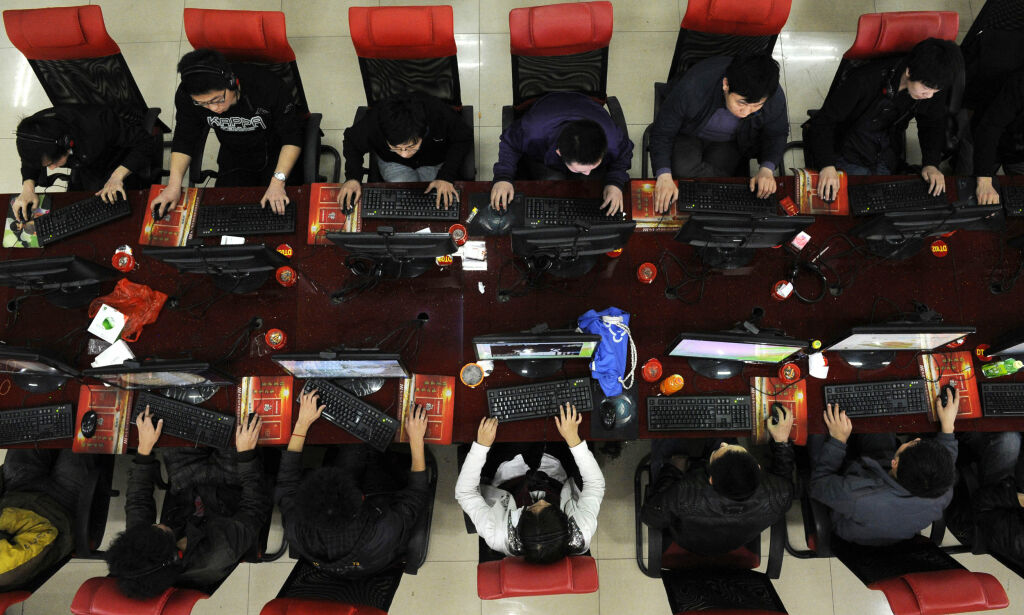 Kinas nye rangeringssystem: For mye nettgambling gir lav poengsum