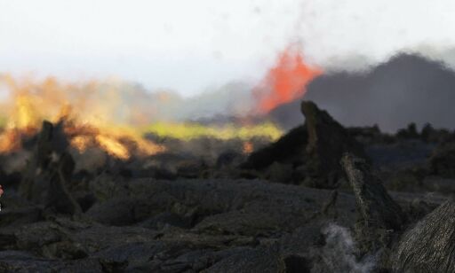 Hawaii: Mann skadd av lava da han satt på balkongen