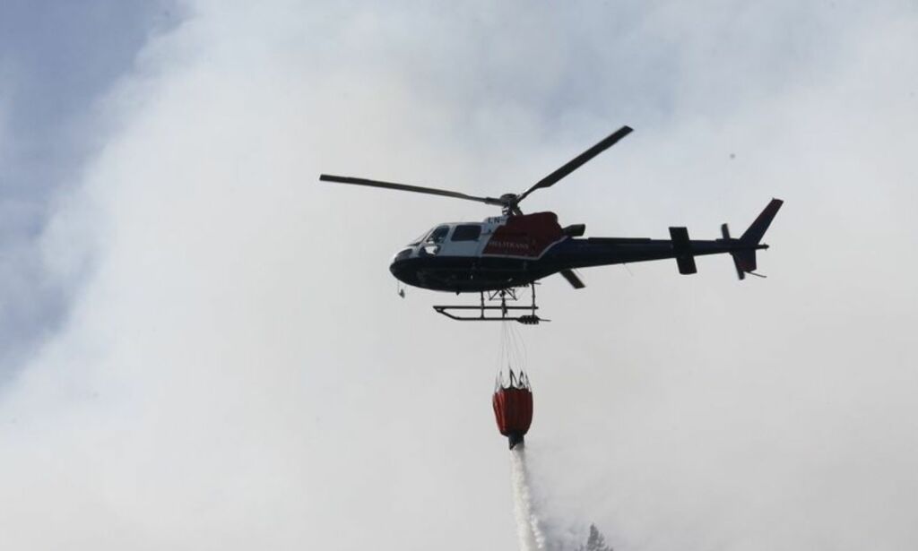 Myndighetene har brukt opp skogbrann-budsjettet