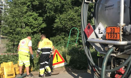 Oljesølet kom fra Oslo Sporveier