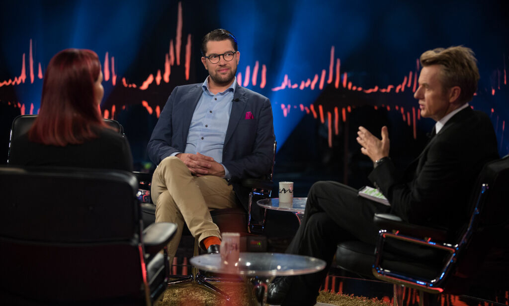 Sverigedemokraternas leder på Skavlan: Det pågår en kulturkrig i Sverige