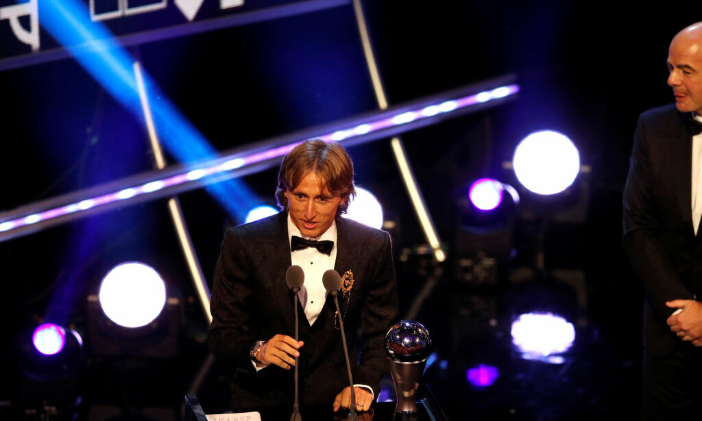Rørt Modric kåret til verdens beste fotballspiller
