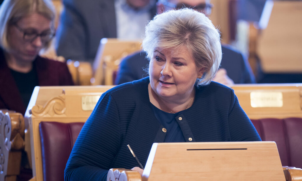 Solberg om KrF: - Kanskje gresset ser grønnere ut på den andre siden