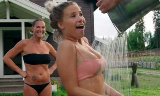 - Ser ut som jeg bare løper rundt i bikini og leker deilig