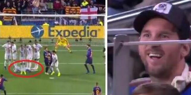Den frekke manøveren som selv Messi måtte flire av