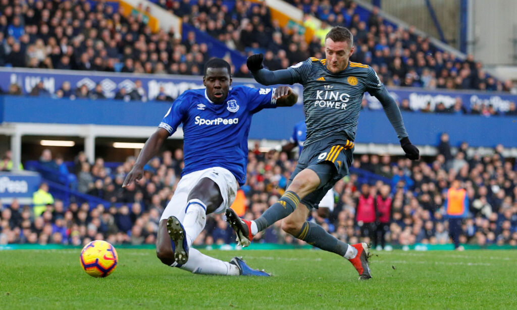 Vardy var nådeløs da Everton bommet totalt